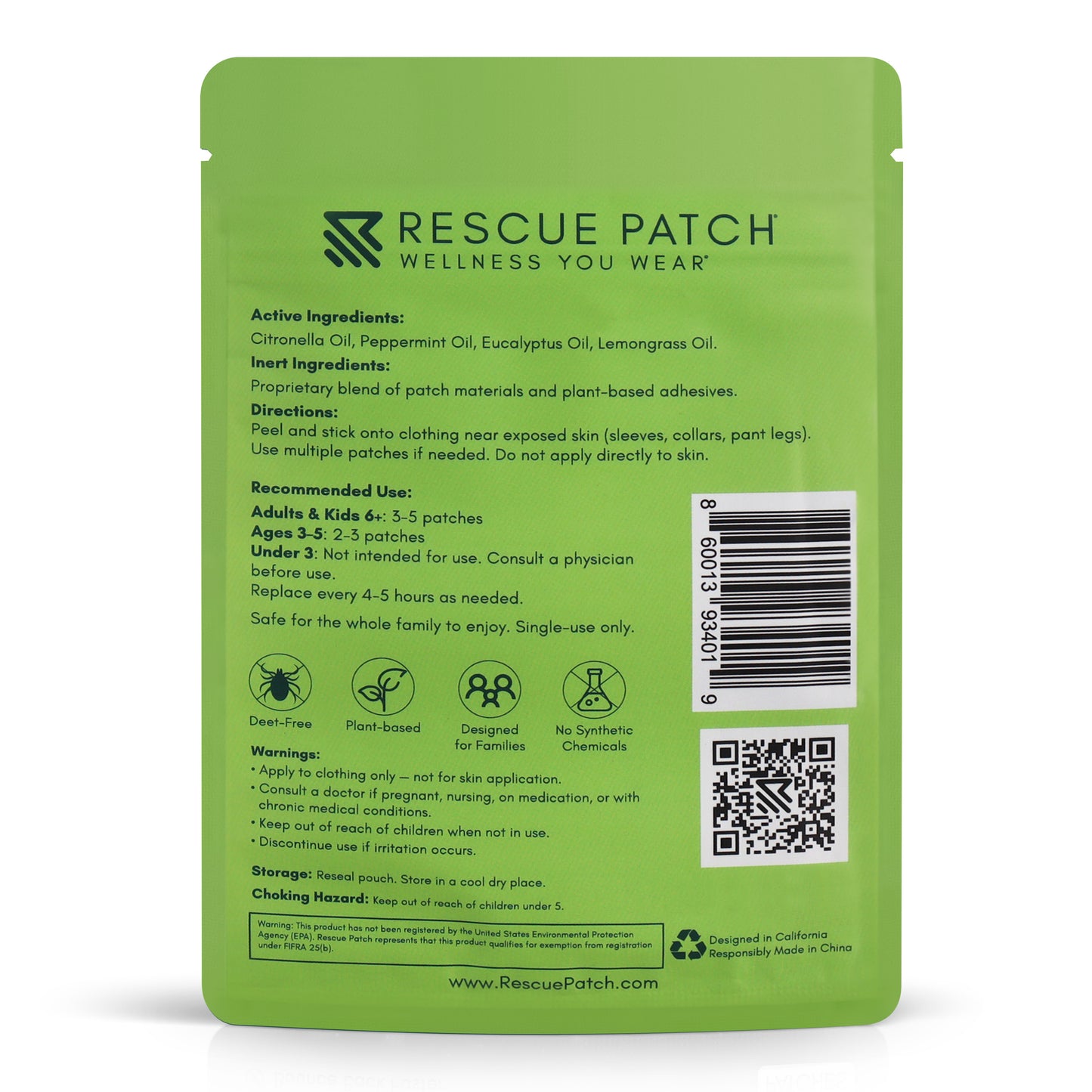 Mosquito Repellent Patch for Kids