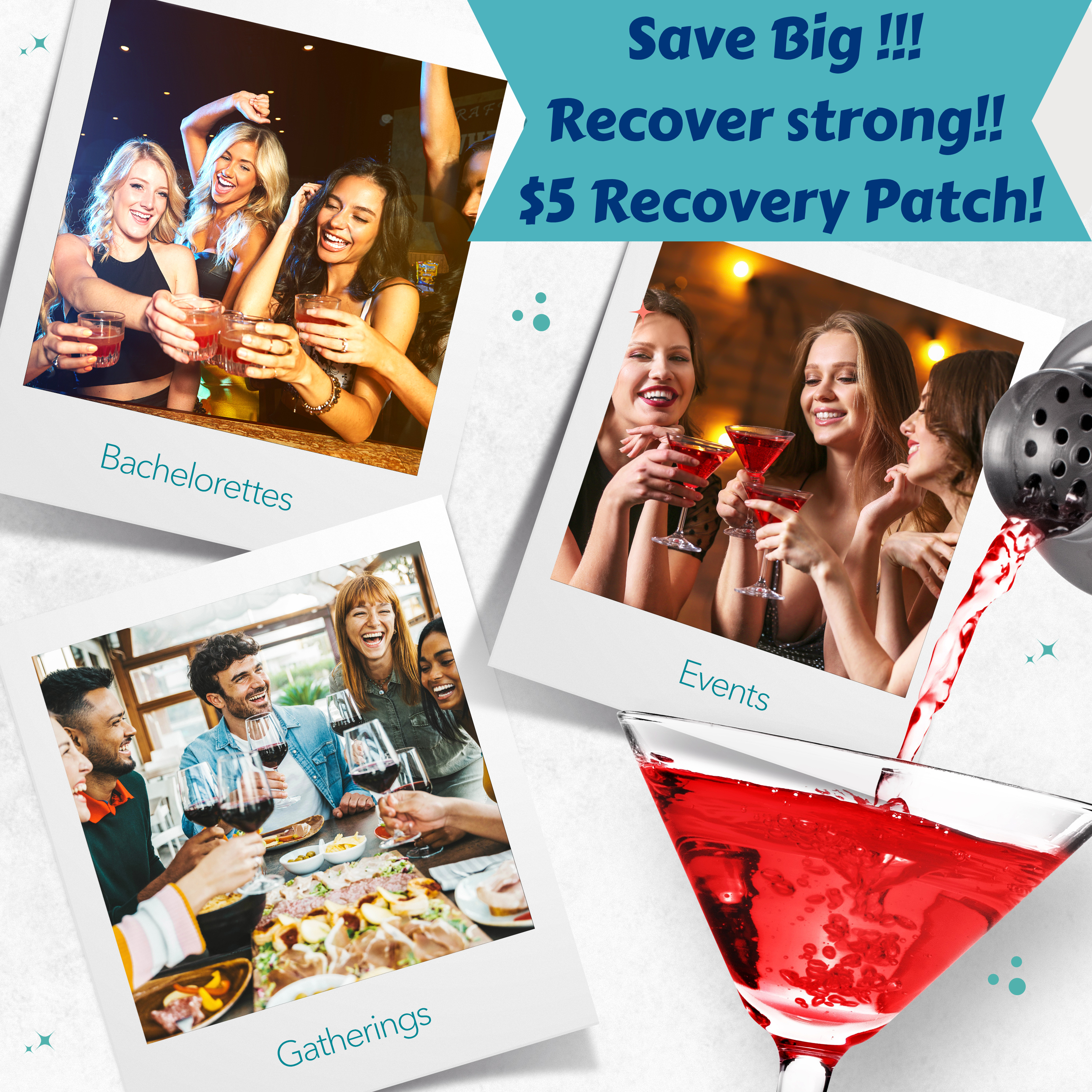 RECOVERY Patch - 12 Patches – $5 SALE